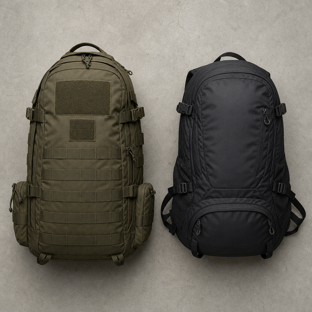 Civilian or Tactical Bag for Evacuation – What's the Right Choice?
